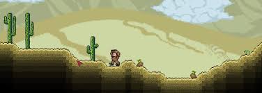 In addition to crafting, cactus can be used as a building material. Terraria Part 7 Walk Like An Egyptian