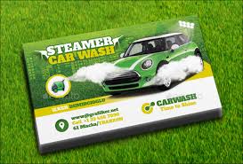 We've got funny illustrated car wash posters, retro designs, and abstract layouts in refreshing blue, yellow, and white. 7 Car Wash Business Card Templates Free Psd Design Ideas