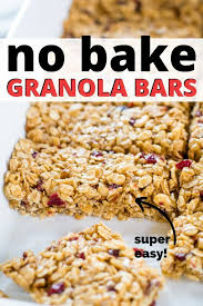 Healthy Granola Bar Recipe Recipe In 2020 Granola Bar Recipe Healthy Recipes Granola Bars