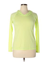 details about avia women green active t shirt l