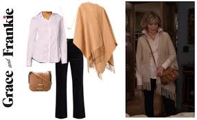 Grace Frankie Jane Fonda S Wardrobe 100 Things 2 Do Grace Clothing Frankie Clothing Fashion