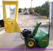 John deere snowblower, aerator moving sale. In Hays Ks Item 8000 Sold Purple Wave