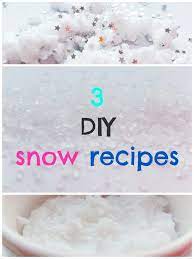 Diy Snow How To Make Fake Snow At Home 3 Easy Recipes Make Snow In Few Minutes Paper Crafts For Kids Snow Recipe Fake Snow