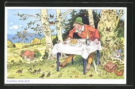 Der unabhängige verein tischlein deck dich unterstützt menschen, die in not geraten sind. Kunstler Ak Fritz Baumgarten Tischlein Deck Dich Nr 8233209 Oldthing Ansichtskarten Kunstlerkarten Signiert
