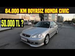 Honda Civic 1 6 Ies Inceleme Test Youtube