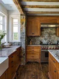 Stunning Rustic Kitchen Decorating Ideas Make You Like Cooking Earthy Kitchen Home Decor Kitchen Farmhouse Kitchen Remodel