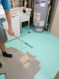 Painting Your Home S Concrete Jungle Doesn T Have A Be A Chore This Easy 5 Step Guide Will Help Laundry Room Flooring Basement Updating Laundry Room Makeover
