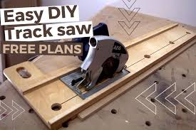 Turn Your Circular Saw In A Track Saw Thanks To This Easy To Build Track Saw Guide Thanks To The Free Plans You Can Now In 2020 Circular Saw Track