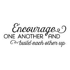 Each other is more common than one another Encourage One Another Wall Quotes Decal Wallquotes Com