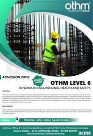 Othm Level 6 Diploma In 2020 Occupational Health And Safety Environmental Management System Health And Safety