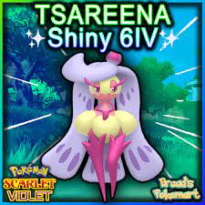 TSAREENA Shiny 6IV / Pokemon Scarlet and Violet / Competitive - Etsy Hong  Kong