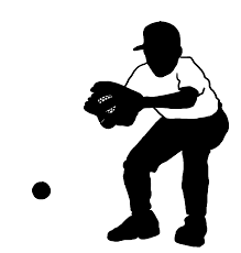 Black And White Baseball Clipart Baseball Clipart Clip Art Baseball Baseball Players
