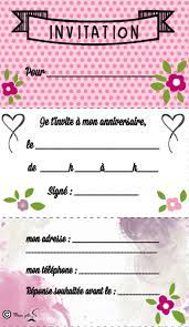 Invitation D Anniversaire A Imprimer Sc Creations Invitation Anniversaire Invitation Anniversaire A Imprimer Carte Invitation Anniversaire