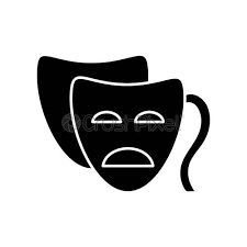 You can even anthropomorphize animals or objects and have drama follow there too. Drama Black Glyph Icon Serious Film And Tv Production Common Stock Vector Crushpixel