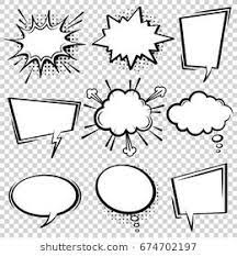 Comic Vector Speech Box Set Speech Bubble Set Cartoon Pop Art Expression Speech Cloud Illustration Comics Book Vect Book Art Projects Pop Art Halftone Dots