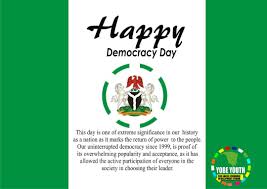 Happy democracy day nigeria.its really a democrazy day as we are changing president. Yobe Youth Forum On Twitter The Yobe Youth Forum Wishes All Nigerians A Happy Democracy Day With A Consensus Unknown In The Past Nigerians Today Rose To Uphold The Sacredness Of June