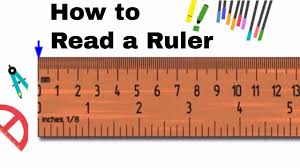 How to read a ruler cm side. How To Read An Inch Ruler Or Tape Measure Youtube
