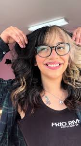 Yin & Yang ☯️ #popofblonde #CapCut #hairstyle #corpuschristihairstylist  #shadeseq #corpuschristitexas #eyemami #salonlife #hairstyle #hairtok #fyp  #foryoupage #splitdyedhair #bangs #moneypiece