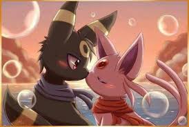 Two Love Birds Umbreon And Espeon Pokemon Umbreon Cute Pokemon Wallpaper