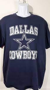 Dallas Cowboys Authentic Apparel Large T Shirt Vintage Look Navy Blue W White Nfl Outfits Dallas Cowboys Vintage Looks
