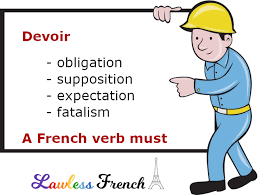 Start studying french verbs lawless french. Lawless French Ø¯Ø± ØªÙˆÛŒÛŒØªØ± Common French Verb Devoir Means A Lot Of Things And In Turn Features A Handful Of English Equivalents Beyond Modal Verbs Must And Should Https T Co Dgfzknjq2a Learnfrench Https T Co 5n4au12q7k