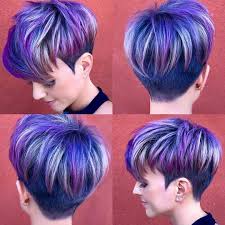 This coloring technique adds dimension to short hair and shows off layers and texture, as you can see in this style. Hair Color Ideas For Short Hair With Bangs Novocom Top