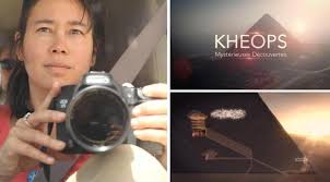 Florence Tran réalisatrice de "Kheops, mystérieuses découvertes"