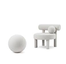 Free delivery and returns on ebay plus items for plus members. Low Chair Gropius Cs1 In Boucle Fabric By Noom Noom