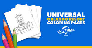 Want to discover art related to coloringpages? Universal At Home Coloring Pages Discover Universal