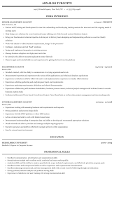 Salesforce Analyst Resume Sample Mintresume