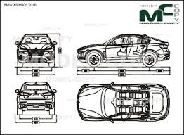 Bmw X6 M50d 2016 2d Drawing Blueprints Model Copy In 2020 Bmw X3 Bmw Bmw M3 Convertible
