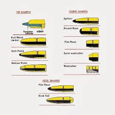 Bullet Types Chart Reloading Ammo Guns Ammo Hunting Guns