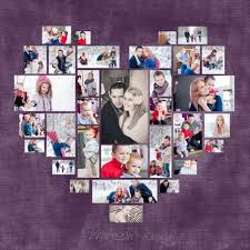 Foto Collage Vorlage Psd Herz Hochzeits Geschenk Jahrestagsgeschenk Valentinstaggeschenk Geschenk Fur Sie Grosse 40 X 40 20 X20 10 X10 Foto Herz Collage Foto Foto Collage Geschenk