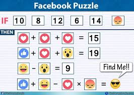 Like Haha Love Angry Solve This Emoji Facebook Puzzle Image With Answer Math Methods Maths Puzzles Mental Math