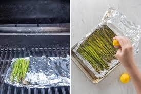 Perfectly seasoned asparagus foil packed for the grill or oven. Grilled Asparagus In Foil Urban Farmie