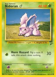 You pokemon is now registered! Nidoran Horn Hazard Pokemon Cardmarket