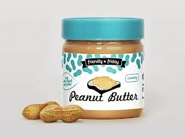 Peanut Butter Label Peanut Butter Dairy Products Packaging Design Dairy Packaging
