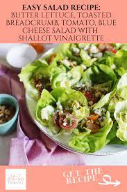 Butter Lettuce Salad With Shallot Vinaigrette Recipe Side Salad Recipes Easy Salad Recipes Tomato Recipes