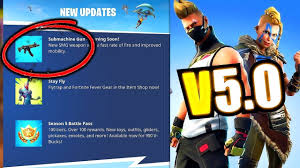 Check tomorrow fortnite shop ⏳ live update: Fortnite New Smg And Update V5 0 Coming Tomorrow Fortnite Season 5 N Fortnite Seasons Tomorrow