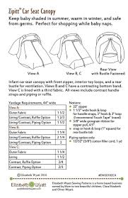 Zipitt Car Seat Canopy Sewing Pattern Fits All Baby Car Etsy In 2020 Car Seat Canopy Pattern Baby Car Seat Cover Pattern Baby Car Seats