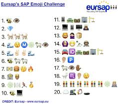 Maybe you would like to learn more about one of these? Sap Emoji Challenge Sap Games Eursap