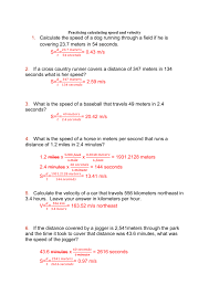 You have remained in right site to begin getting this info. Speed Practice Problems Worksheet With Answers