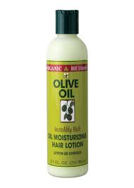 This treatment adds eggs and peeled cucumber to the conditioning treatment. Organic Root Olive Oil Moisturizing Hair Lotion
