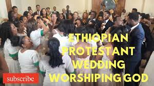 Amazing Ethiopian Protestant Wedding Youtube
