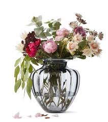 Tonsatta Vase Gray Ikea In 2020 Vase Ikea Vases Glass Vase