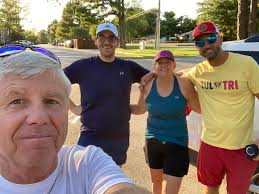 Great and muggy run this morning! Have a great weekend everyone! 🤩