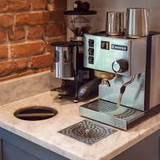 Making a decision on which coffee maker with grinder to buy can be challenging especially if you don't have a clue to what goes into. Some Might Call It A Problem We Like To Call It A Devotion Coffee This Is A Beautiful Built In Espresso Set Up Espresso Set Up Coffee Home Espresso Machine