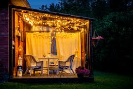 Depending on where you live, you might not want a light that hangs down, say a pendant light, as it will sway around a lot in the wind. 7 Cozy Pergola Lighting Ideas Backyardscape