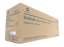 It decides a little 16.5 x13 inches. Konica Minolta Bizhub C35 Imaging Units Gm Supplies