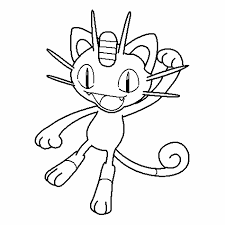 Find more meowth coloring page. 052 Meowth Coloring Page By Nikki M Garrett On Deviantart